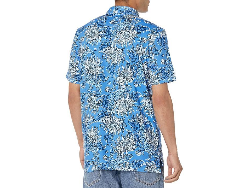 Southern Tide Ryder Croc and Lock It Polo (Boca ) Men's Clothing Product Image