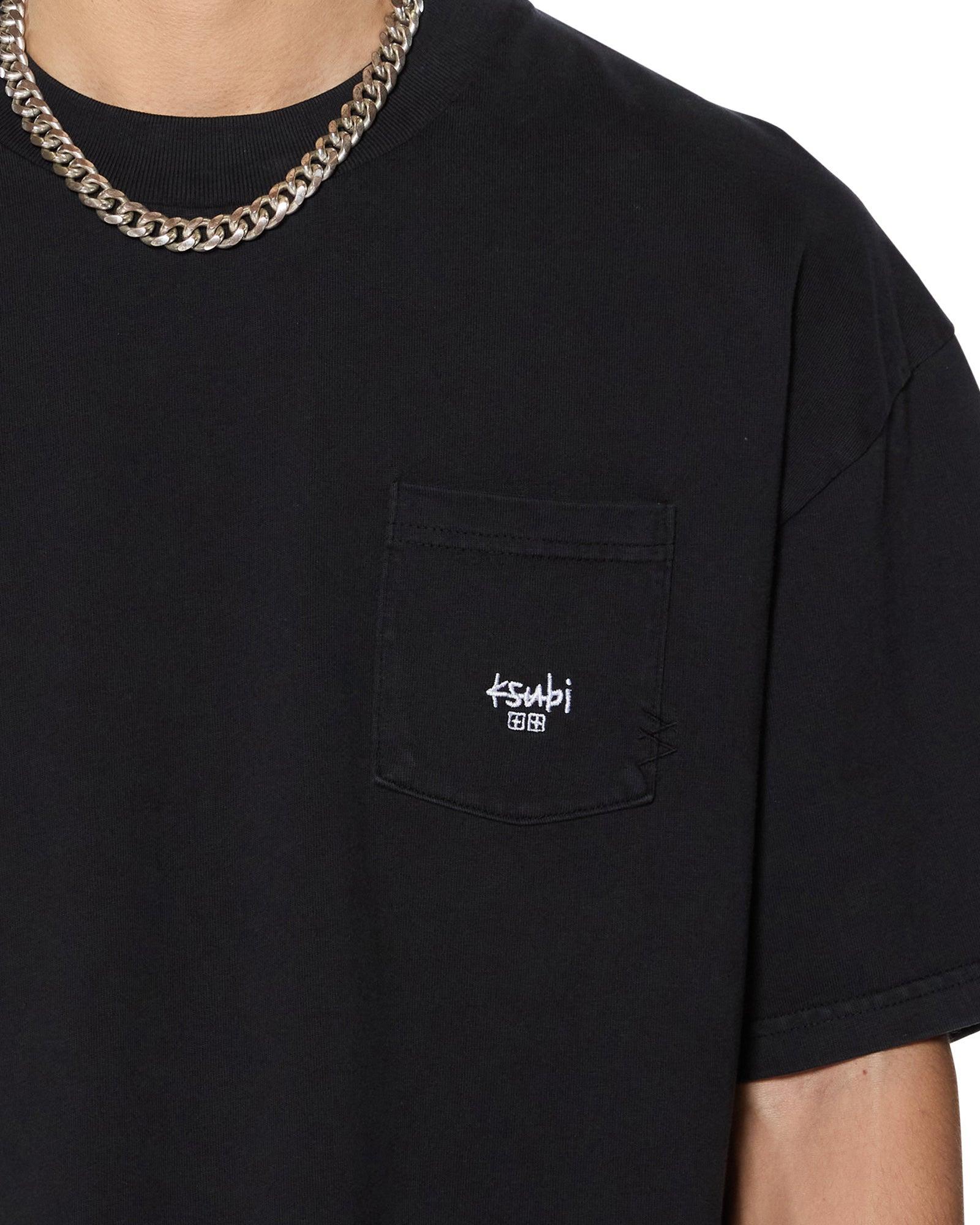 STAMP EKCESS POCKET SS TEE BLACK Male Product Image