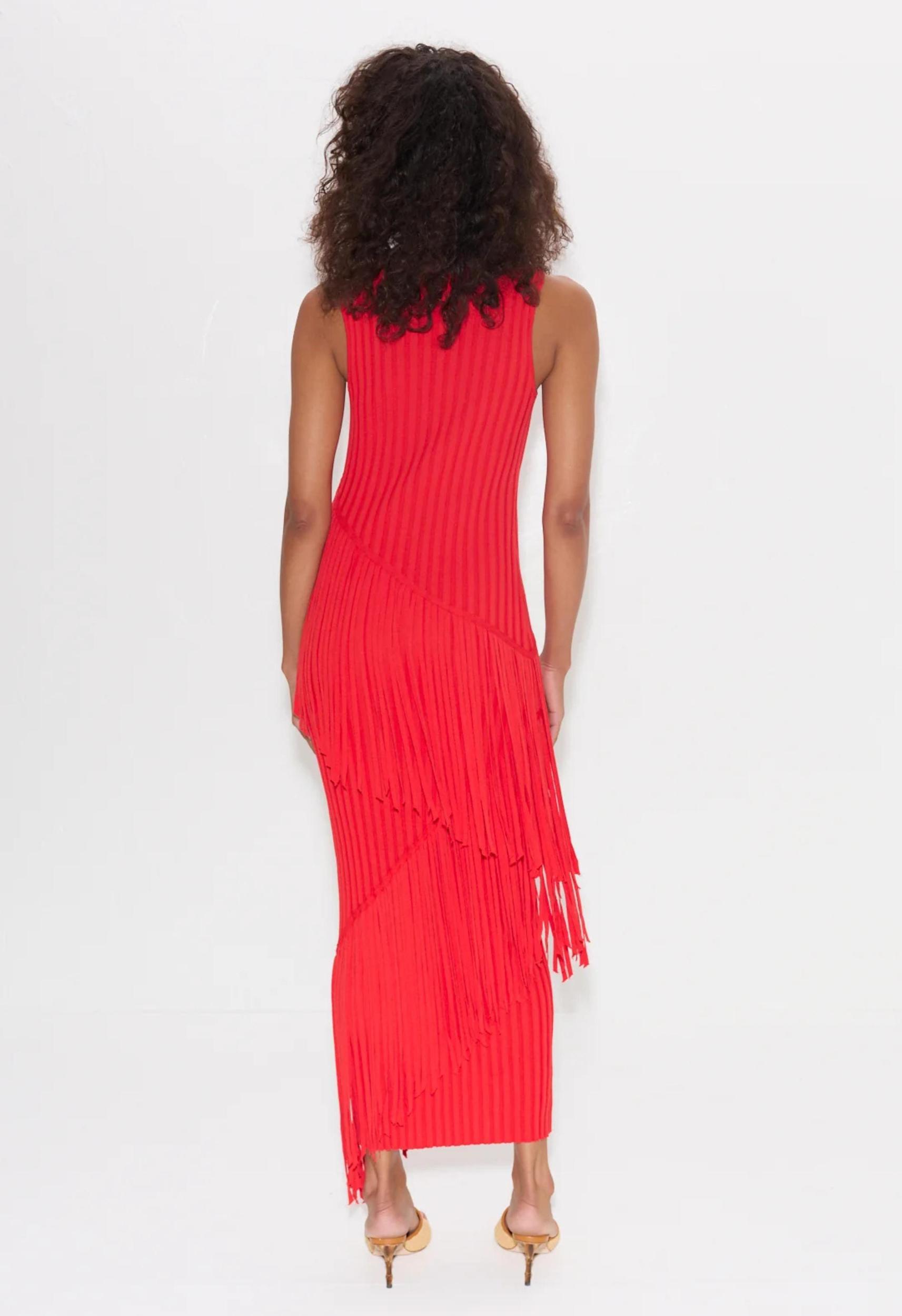 Simon Miller Spiral Dress in Red Product Image