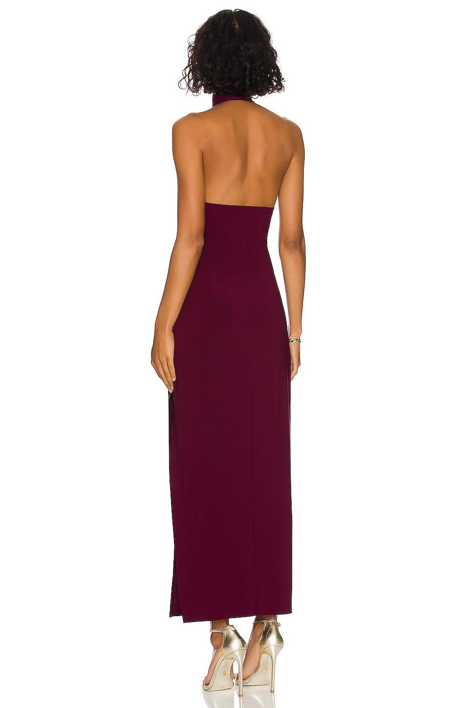 x REVOLVE Turtle Halter Side Slit Norma Kamali Product Image