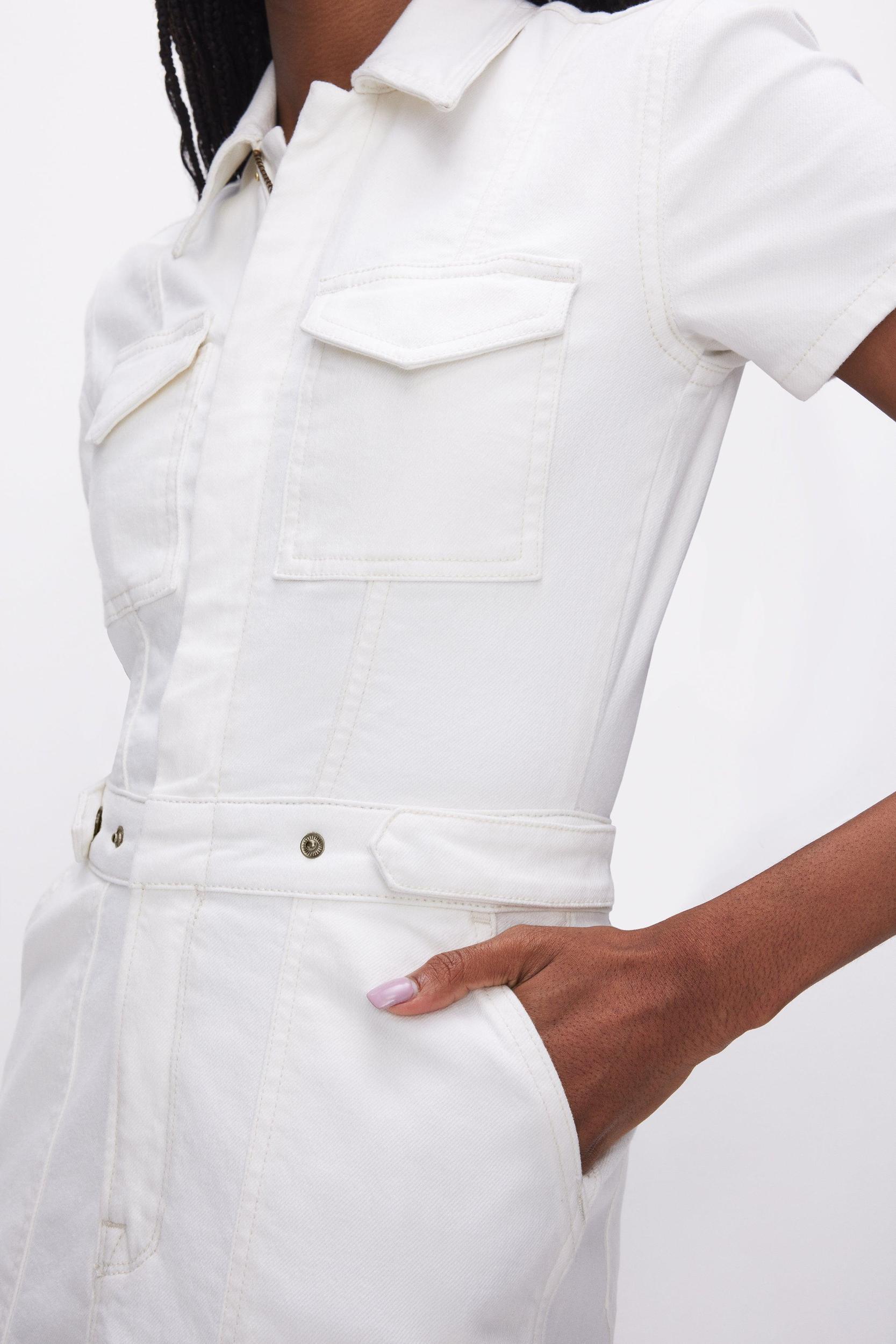 FIT FOR SUCCESS MINI DRESS | WHITE001 Product Image