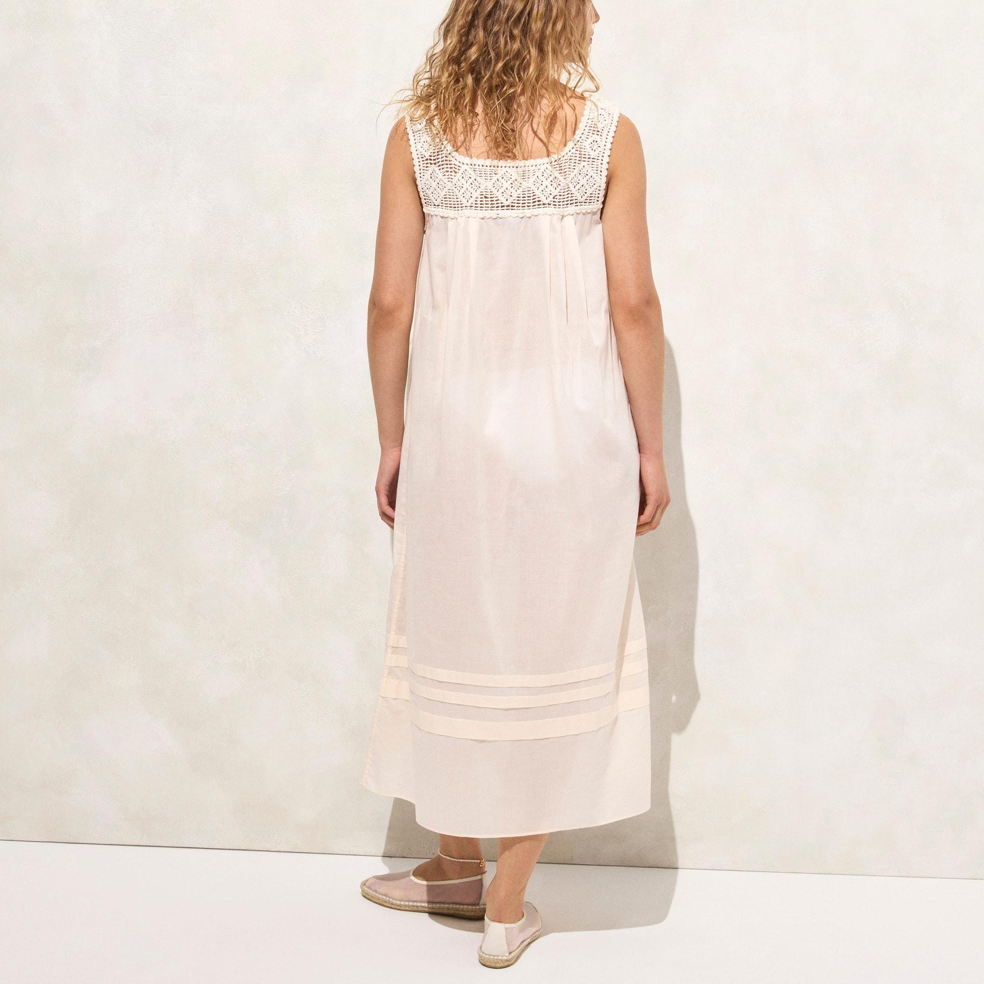 Crochet-trim dress Product Image
