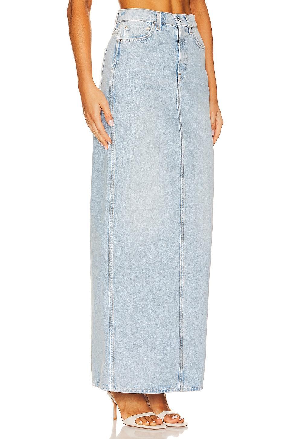 Amara Pencil Skirt With Back Slit GRLFRND Product Image