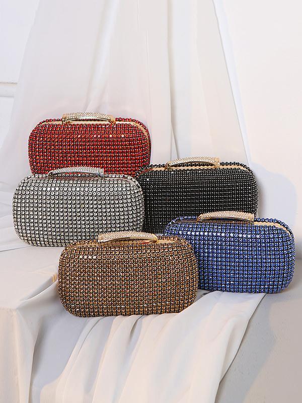 Chains Rhine Stones Handbags Product Image
