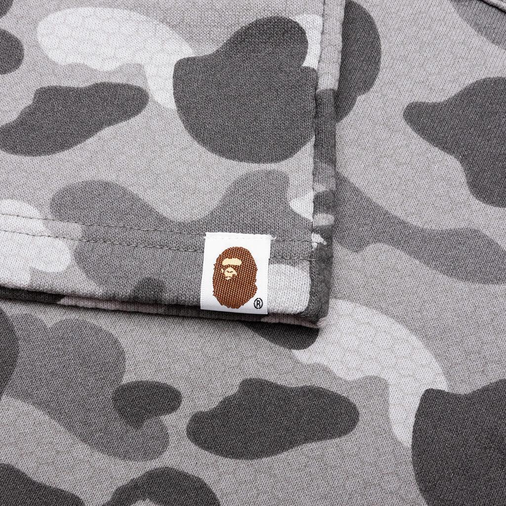 Honeycomb Camo Shark Sweat Shorts - Grey Male Product Image