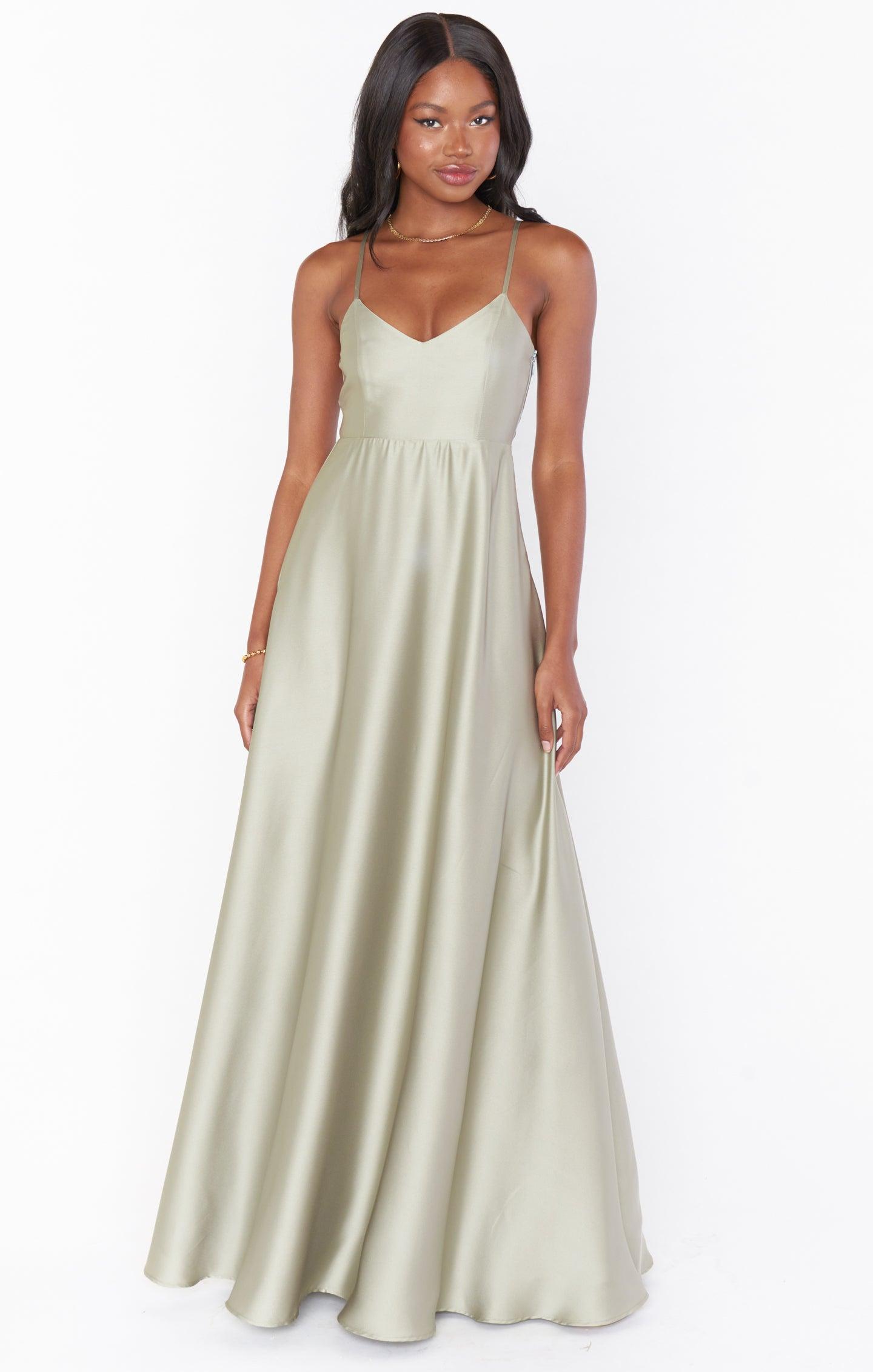 Faith Maxi Dress ~ Dune Chiffon Product Image