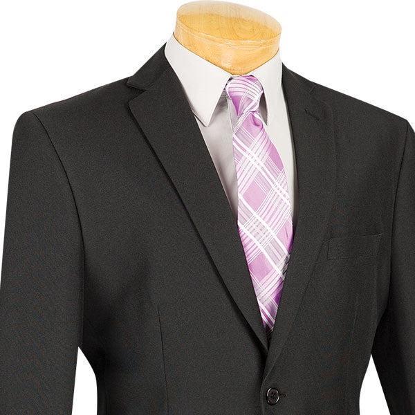 Ramses Collection - Double Breasted Suit 2 Piece Regular Fit in Black Product Image