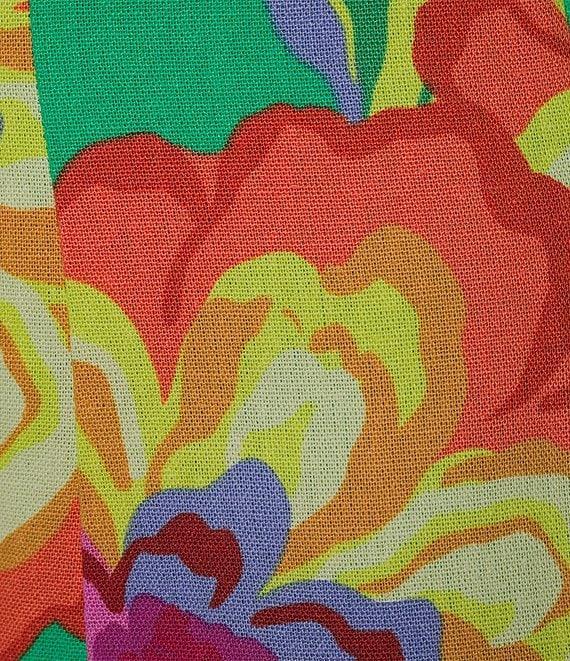 GB Floral Printed Linen Blend Romper Product Image