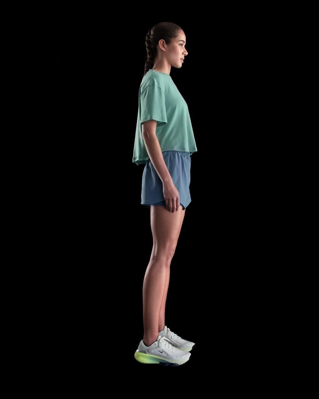 Nike Women's One Relaxed Dri-FIT Cropped Short-Sleeve Top Product Image