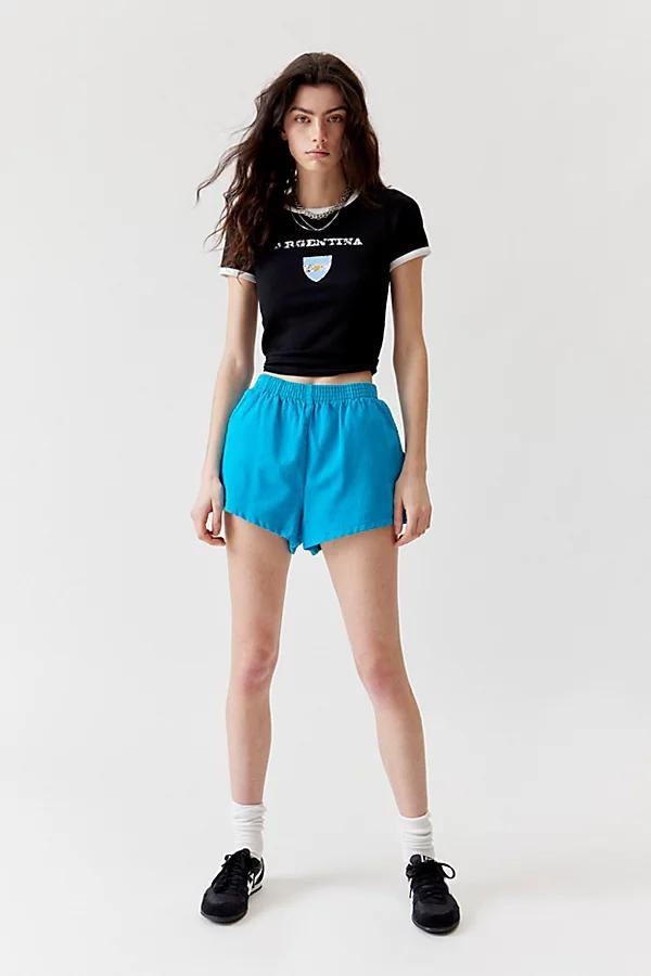 Urban Renewal Remade Overdyed Dolphin Hem Short Womens at Urban Outfitters Product Image