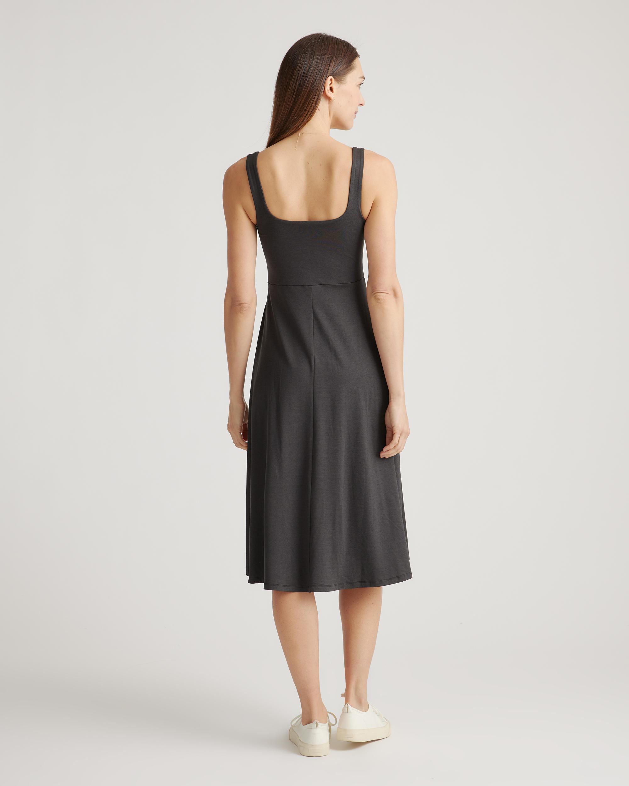 Quince | Women's Flowknit Breeze Fit & Flare Dress 100% Polyester Product Image