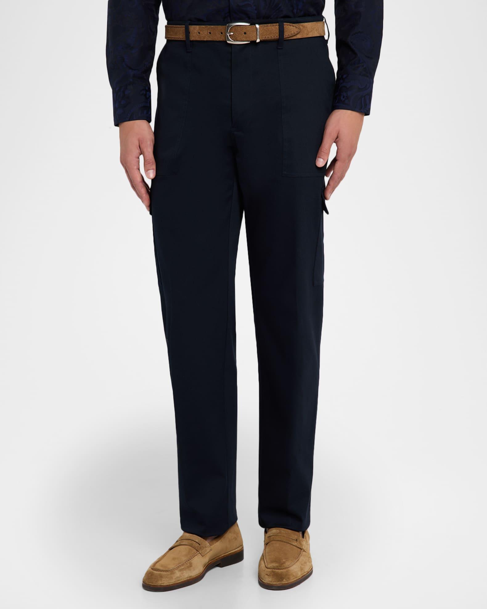 Men's Flap Pocket Straight-Leg Cargo Pants Product Image