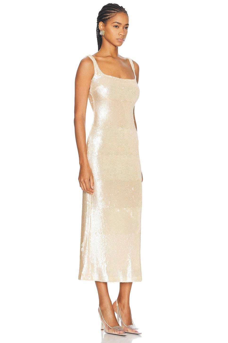 L'ACADEMIE Kleid Ceci In Blush Nude Product Image