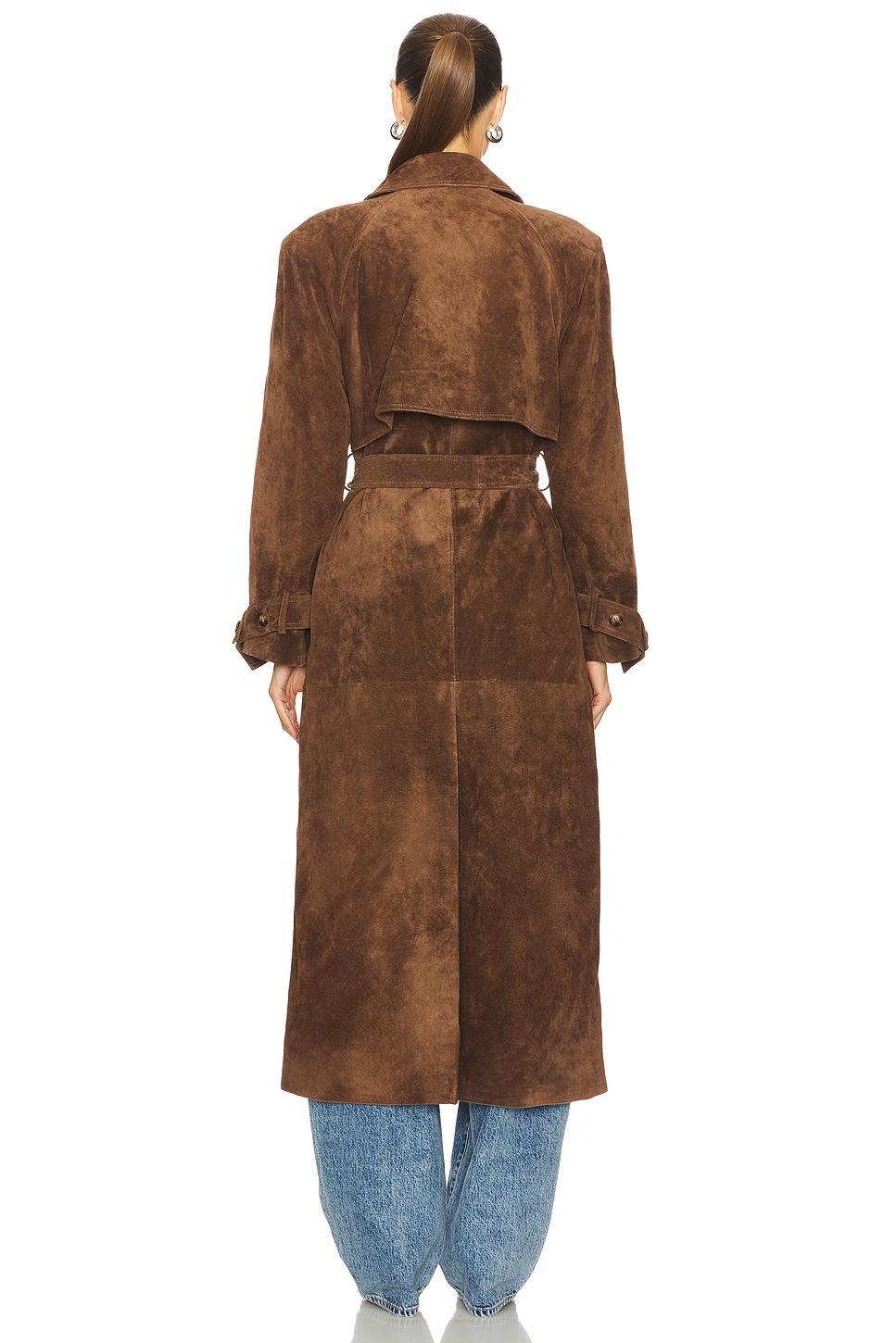 Corrin Suede Coat Ducie Product Image