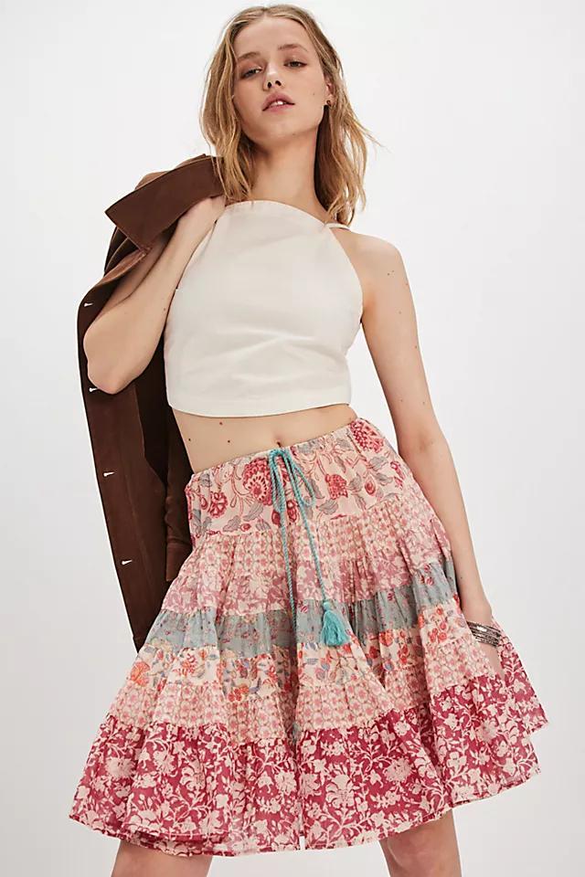Many Layers Printed Skirt Product Image