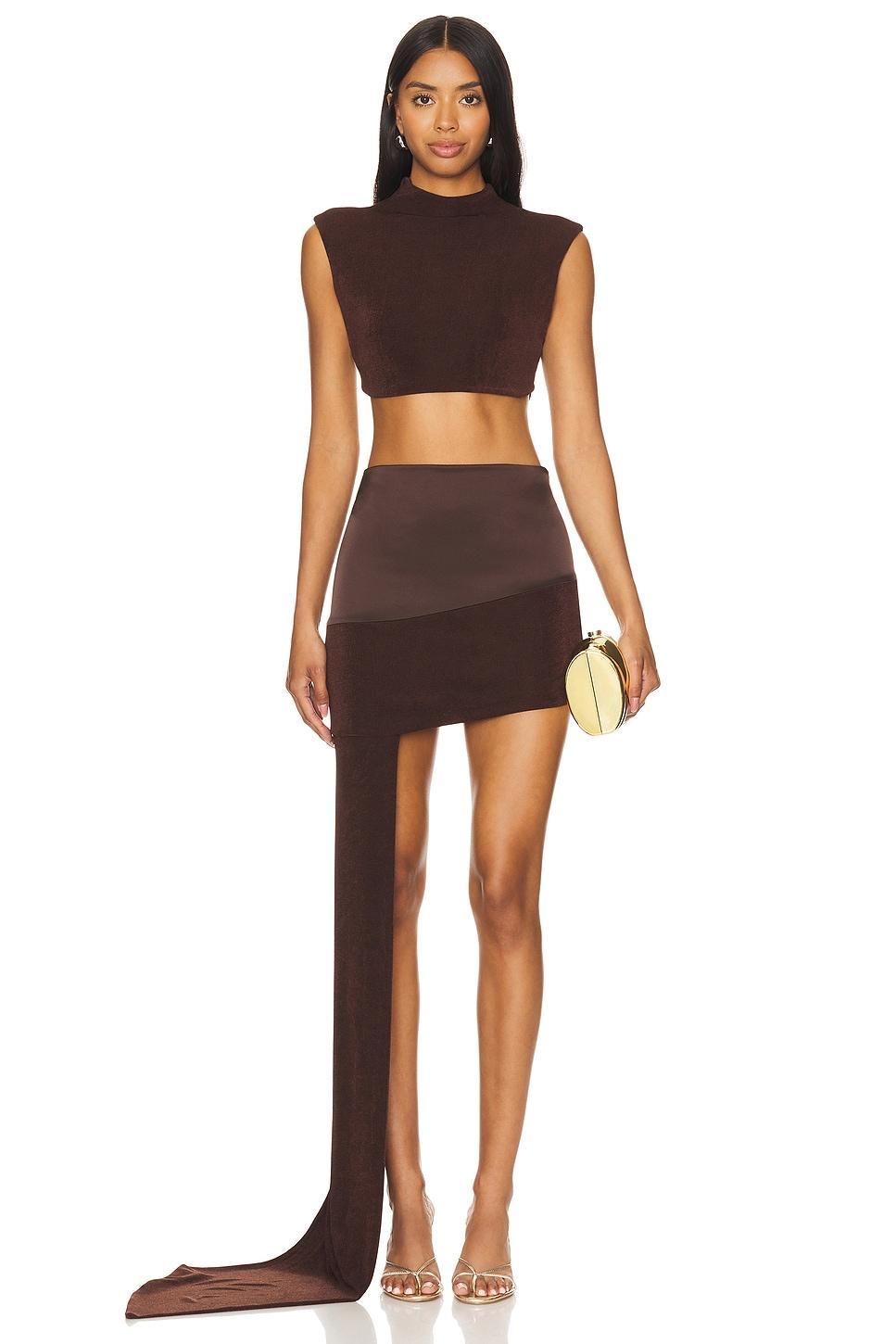 Backless Cropped Tee Khanums Product Image
