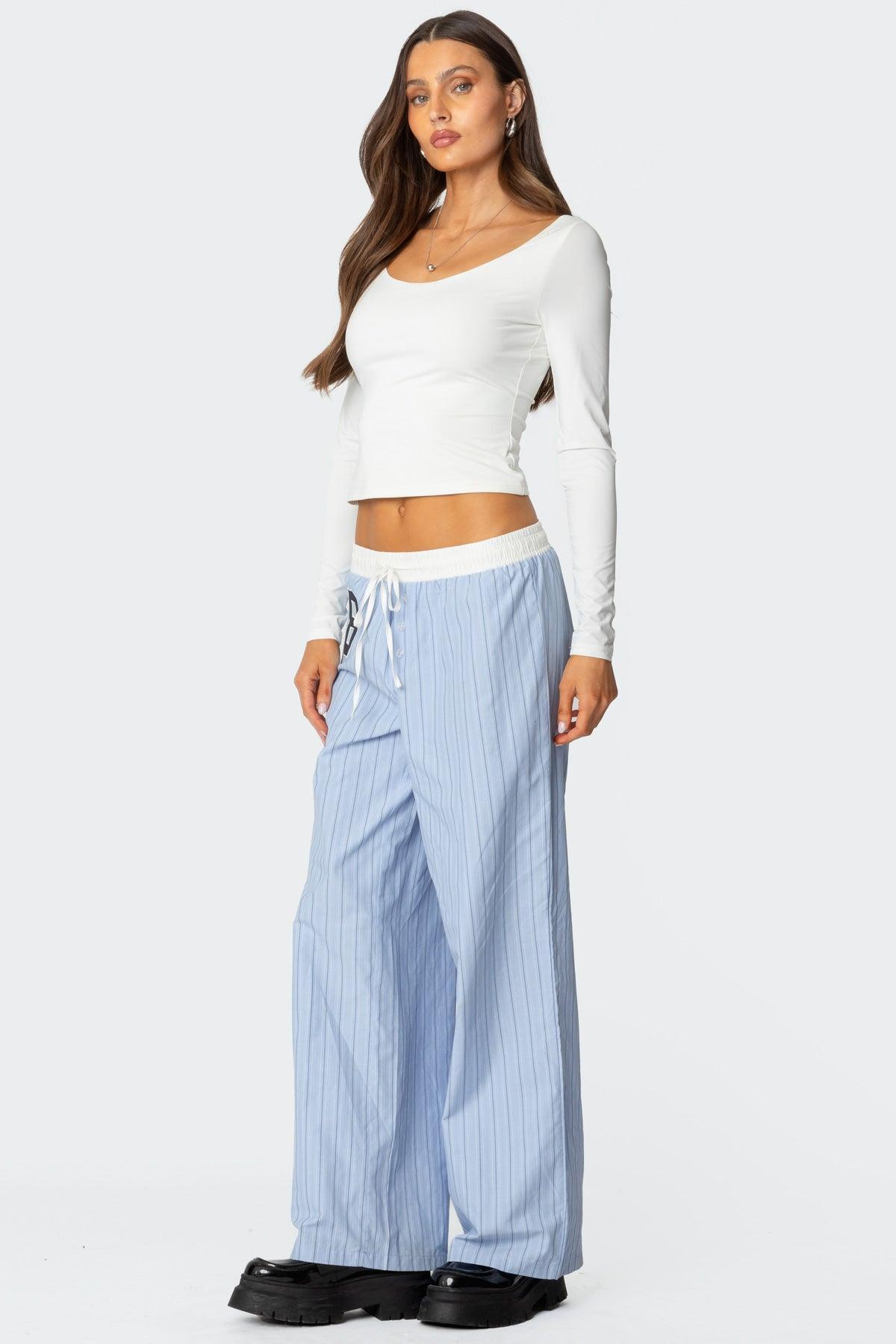 Millicent Wide Scoop Neck Top Product Image