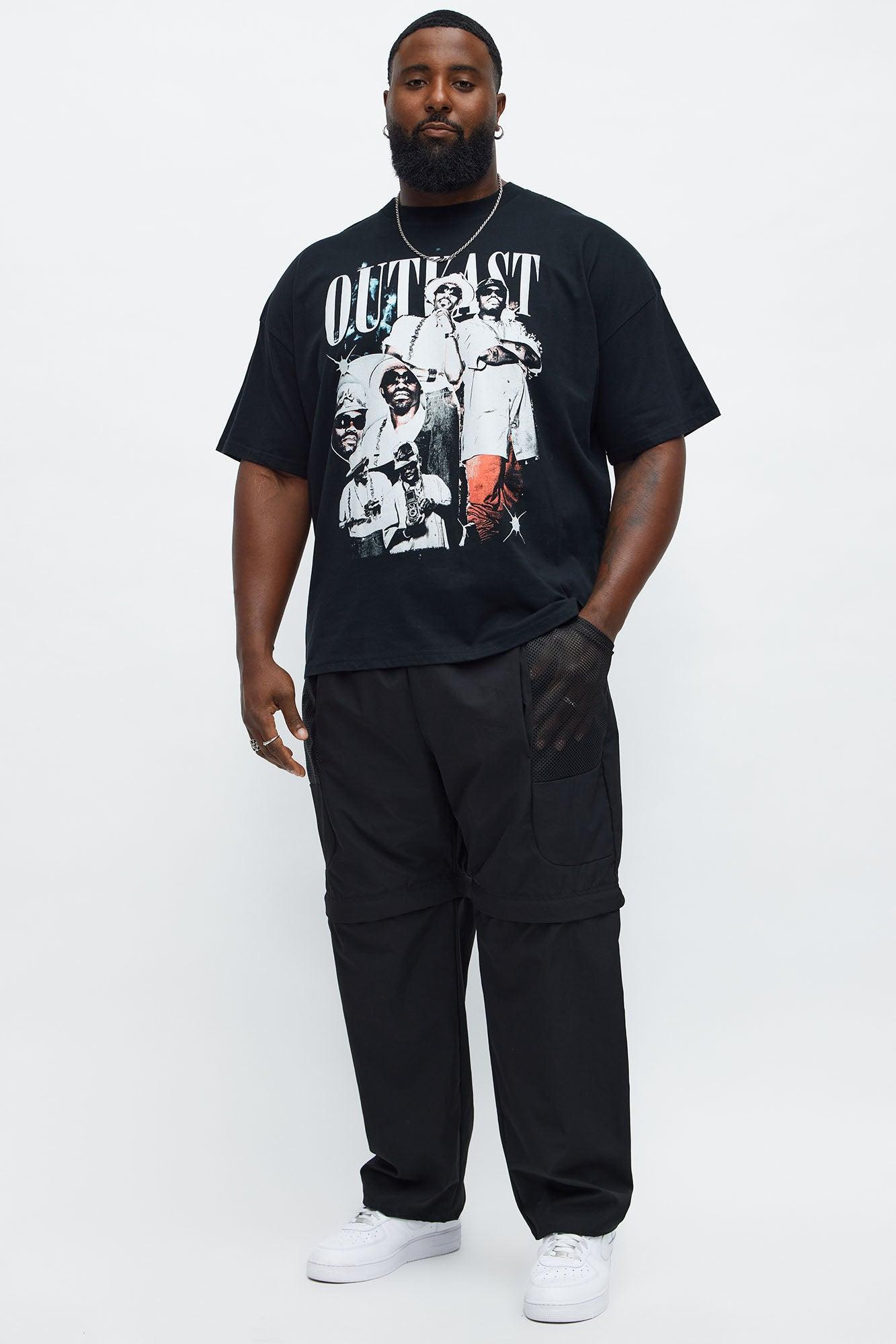 Outkast Is Everlasting Oversized Short Sleeve Tee - Black Product Image