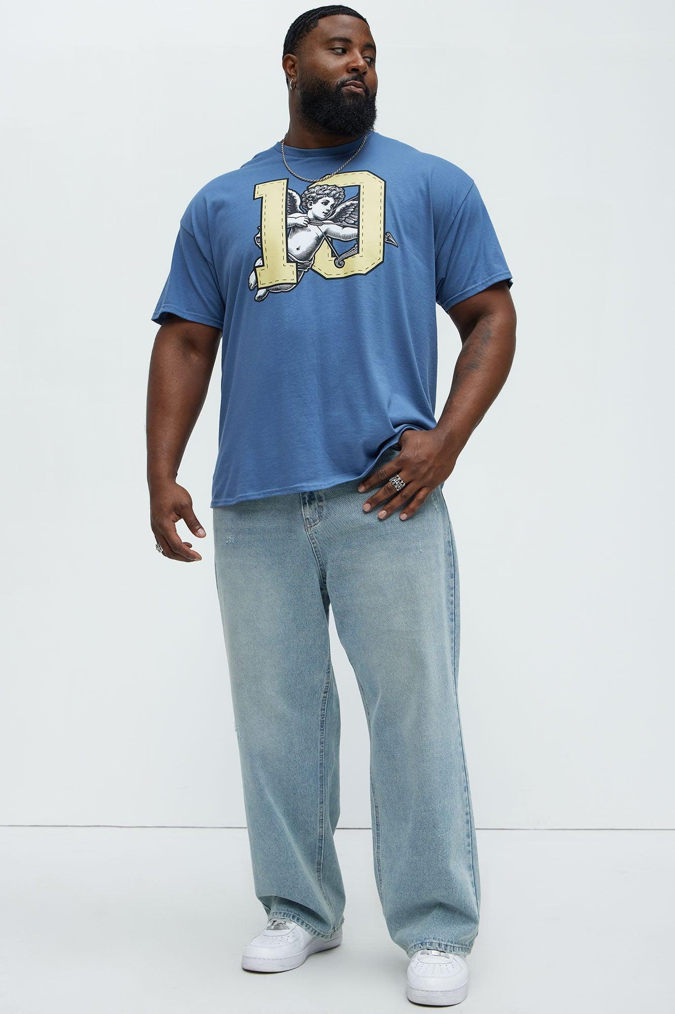 Angelic 10 Short Sleeve Tee - Blue Product Image