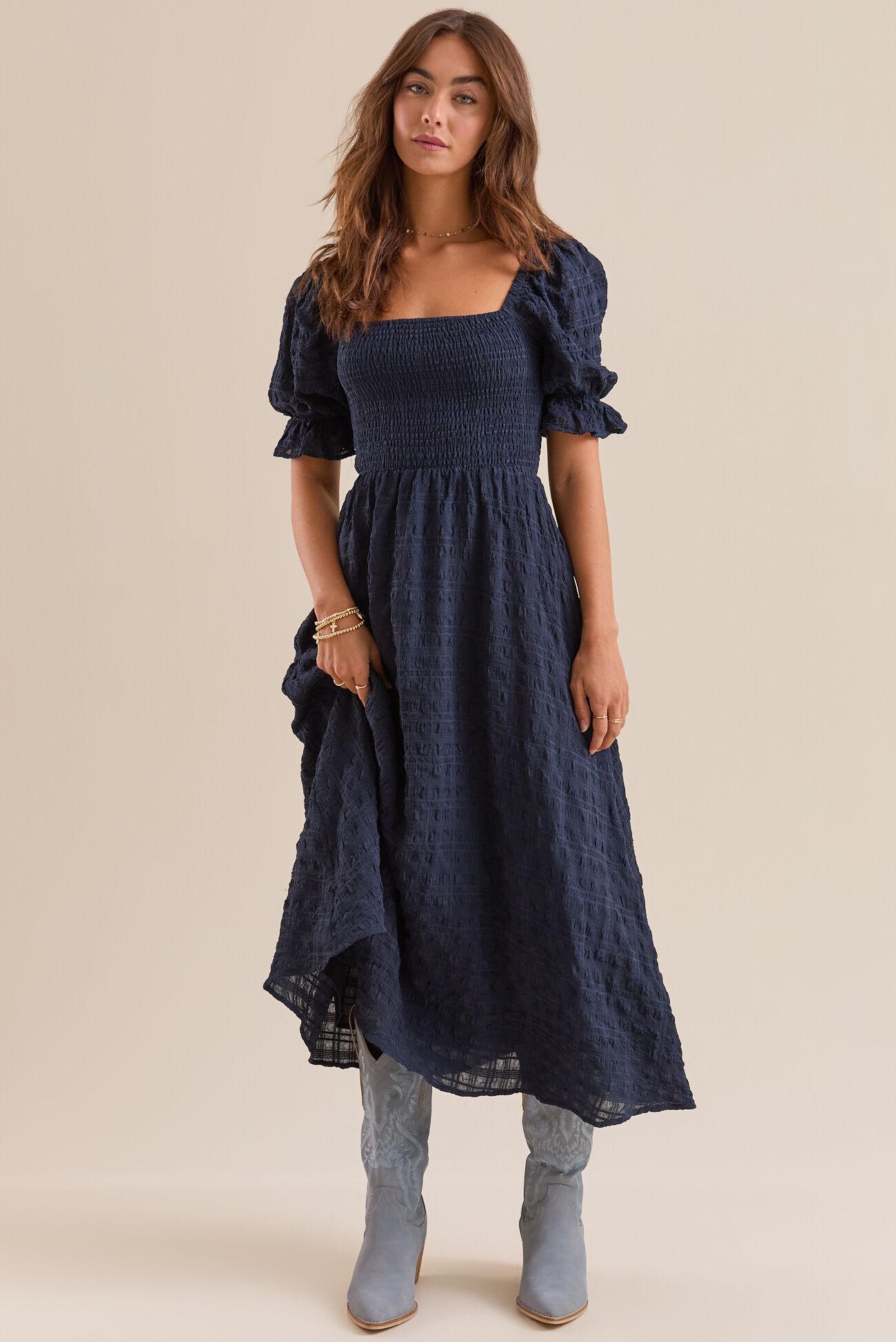 Mylee Textured Midi Dress Product Image