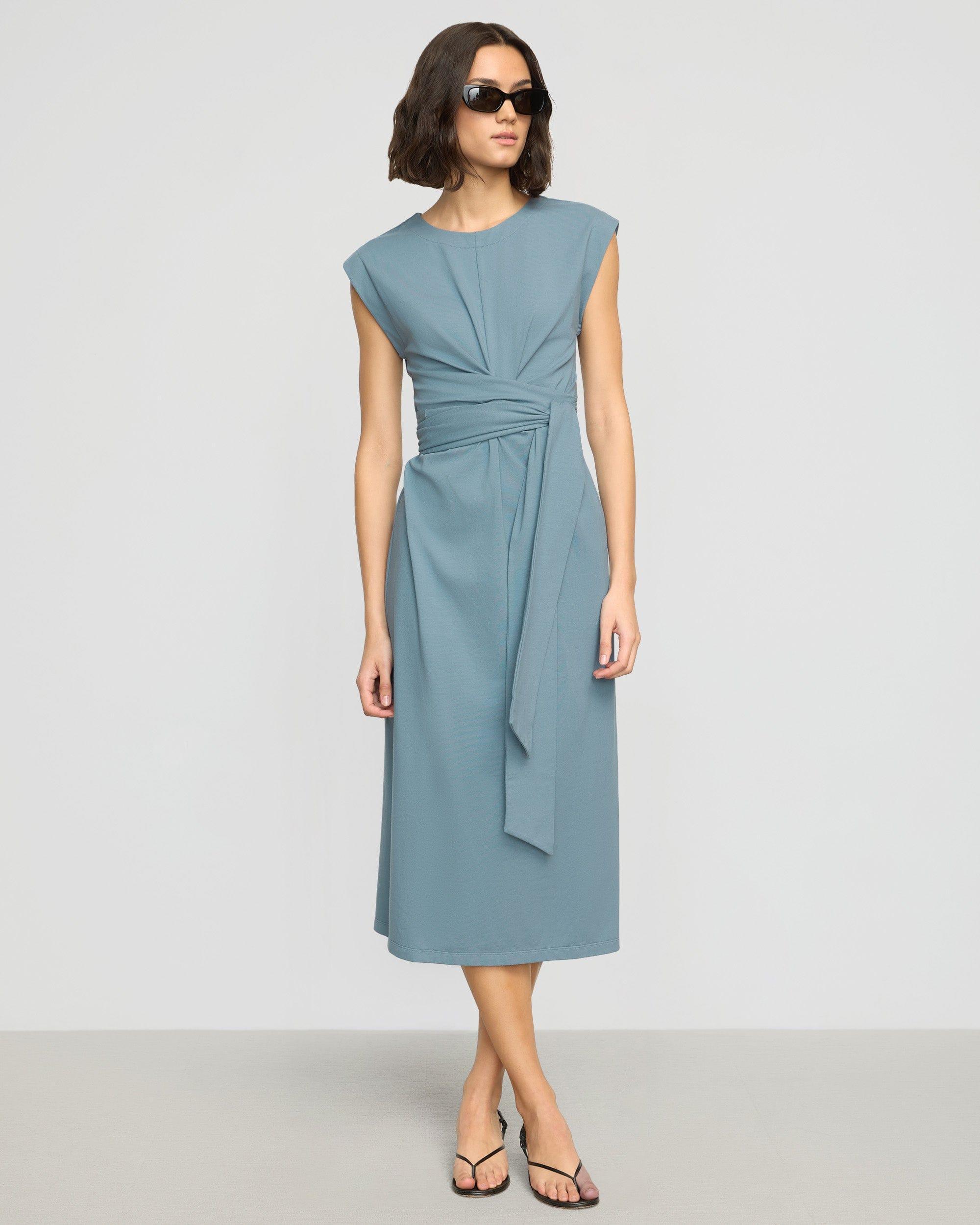 Fei Tie-Front Organic Cotton Dress Product Image