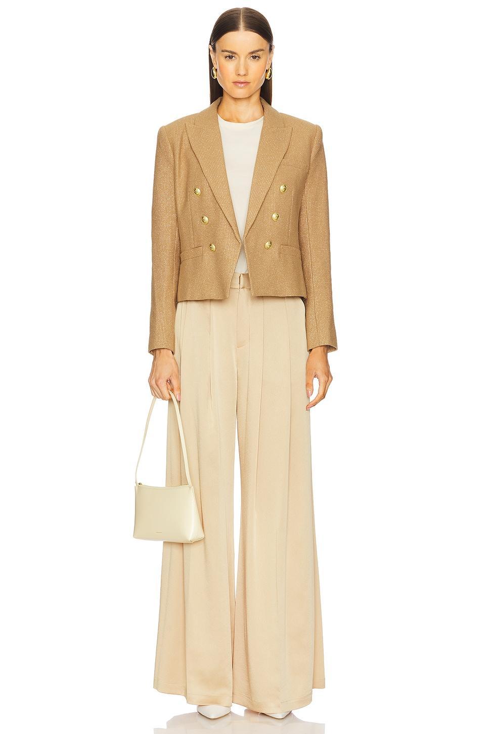 Aubrie Mid Rise Wide Leg Pant L'AGENCE Product Image