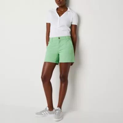 a.n.a Womens 5" Mid Rise Chino Short Product Image