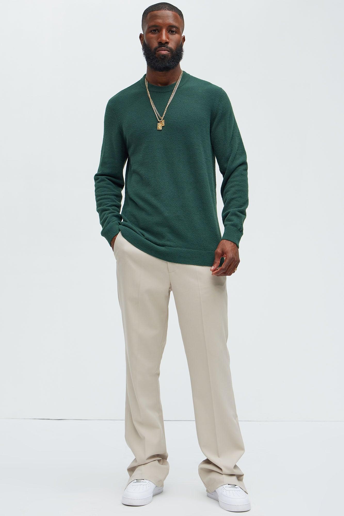 Who They Pickin Crewneck Sweater - Green Product Image