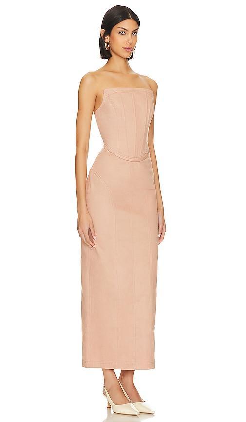 Livia Corset Maxi Dress LPA Product Image