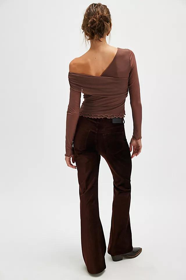 Citizens of Humanity Lilah Velvet Flare Jeans Product Image