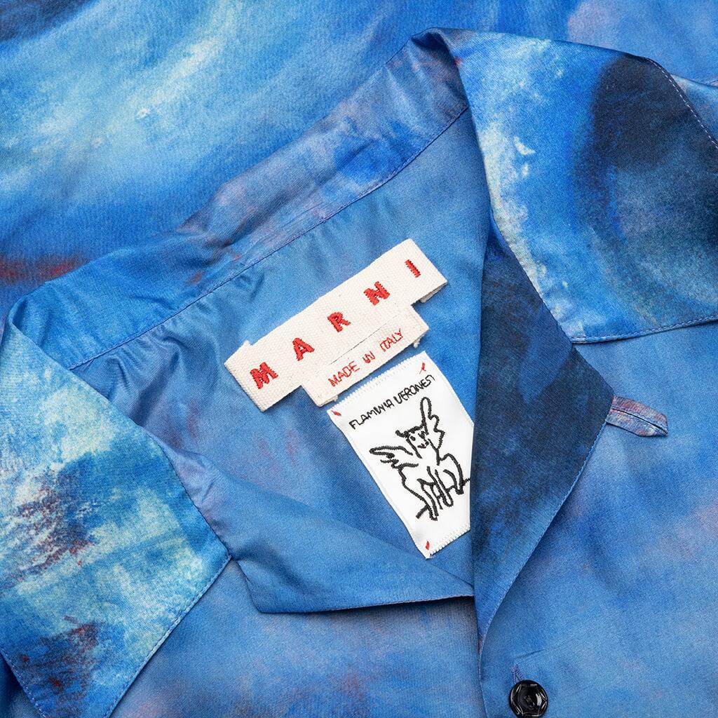 Bowling Shirt - Cobalt Male Product Image