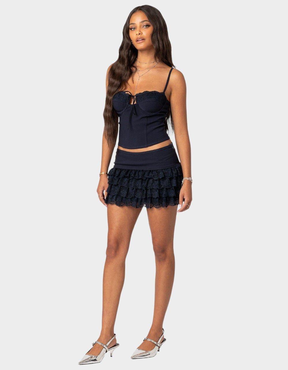 EDIKTED Maisie Lacey Cupped Corset Product Image