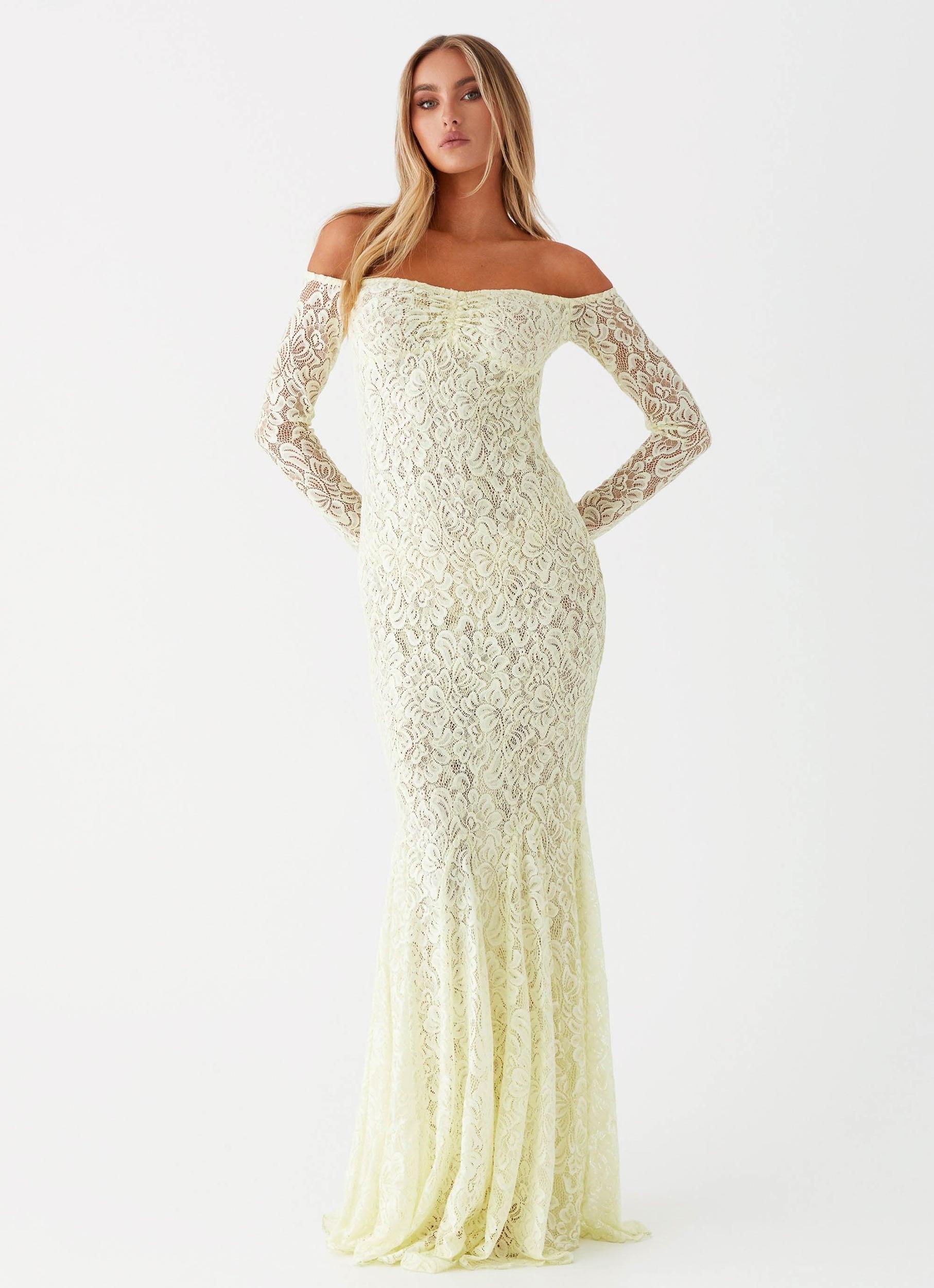 Ivy Lily Maxi Dress - Yellow Product Image