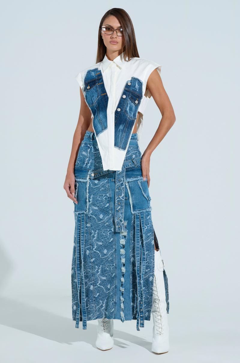 JAYDA BUTTON UP SHIRT Product Image
