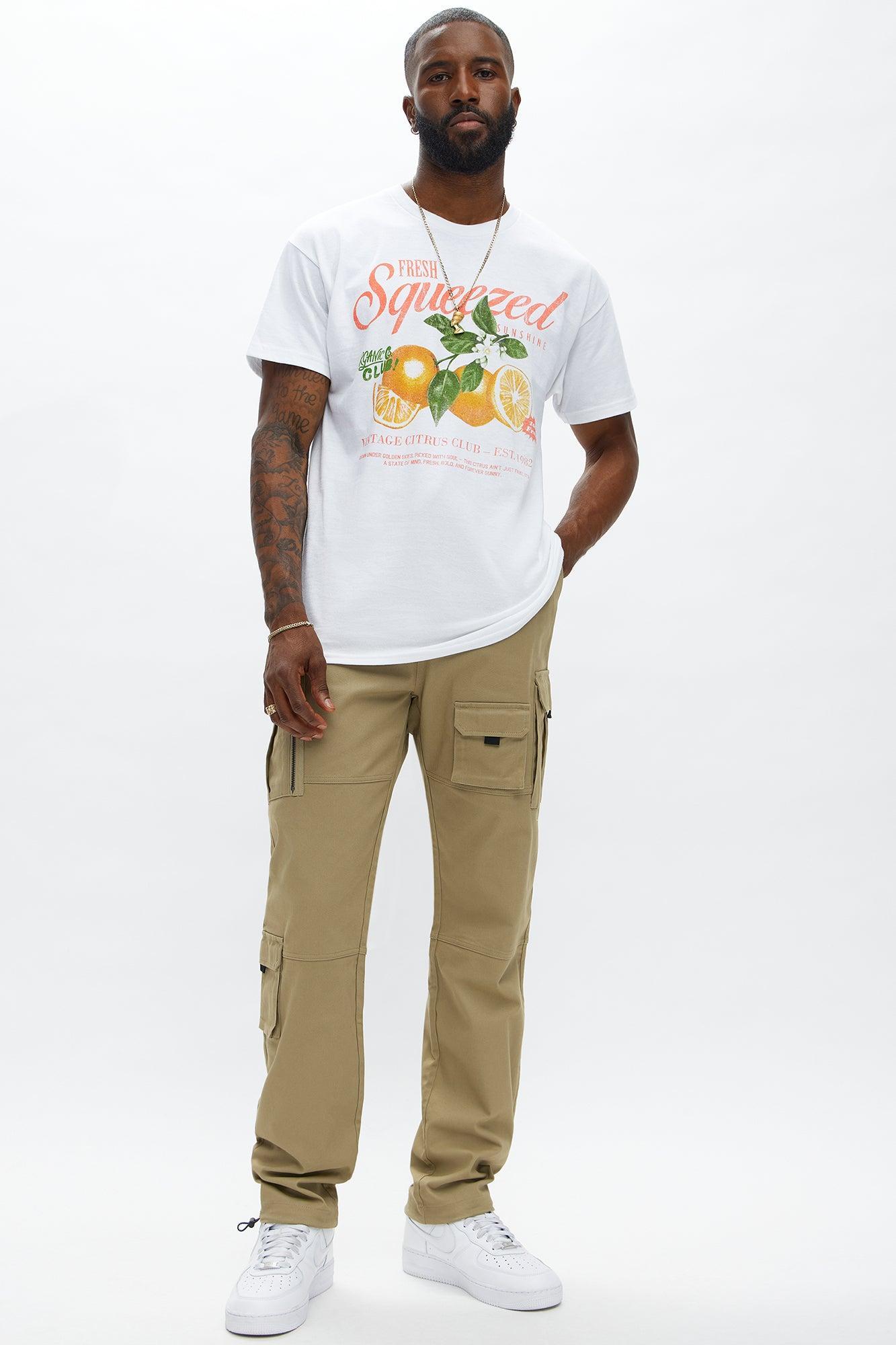 Fresh Squeezed Short Sleeve Tee - White Product Image