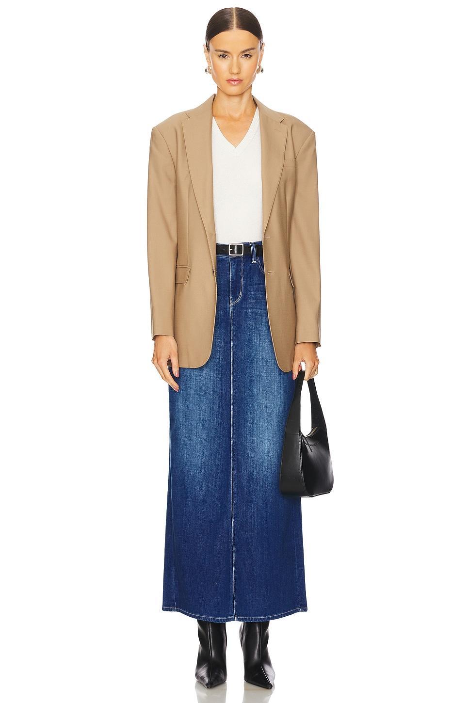 Miriam Denim Maxi Skirt L'AGENCE Product Image