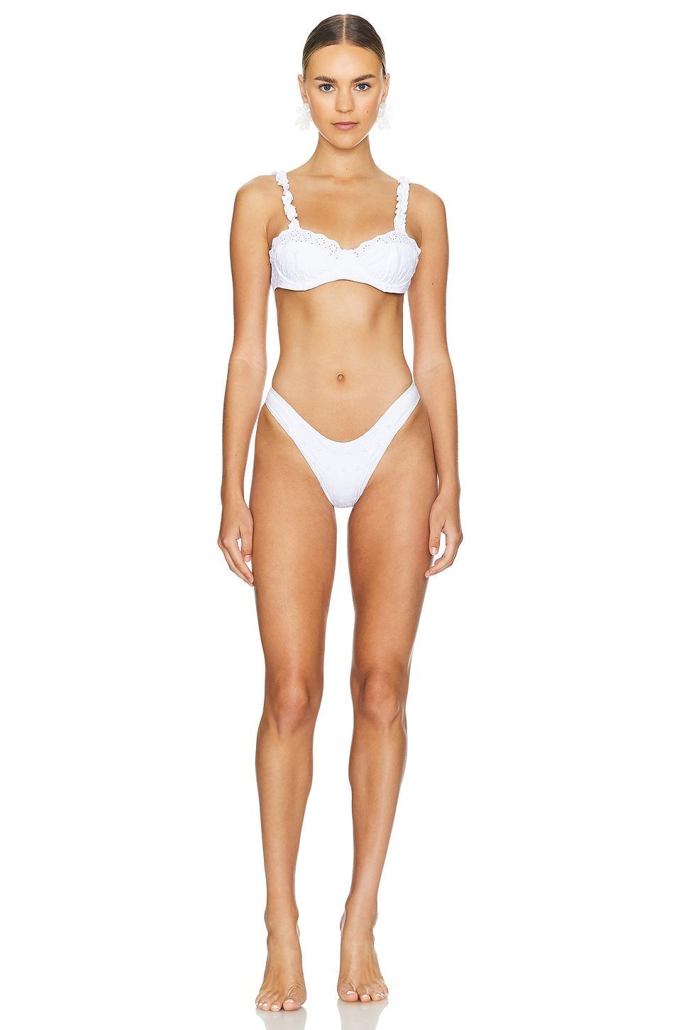 Chapel Eyelet Top Frankies Bikinis Product Image