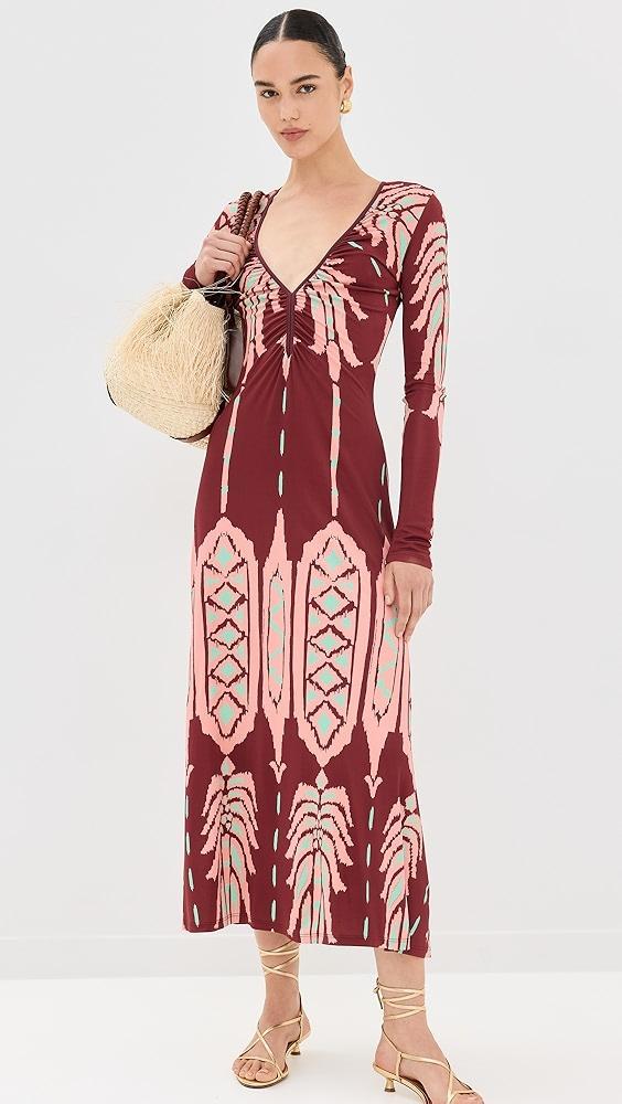 Johanna Ortiz Alma Bordada Ankle Dress | Shopbop Product Image