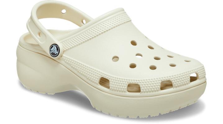Crocs Classic Women's Platform Clogs, Size: 11, Black Product Image