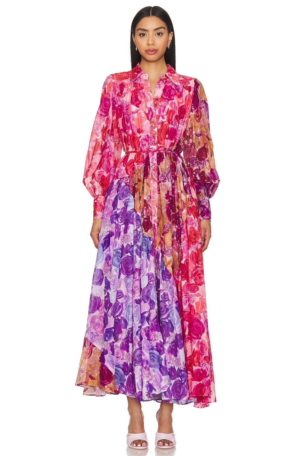 Collisions Smock Maxi Dress Aje Product Image