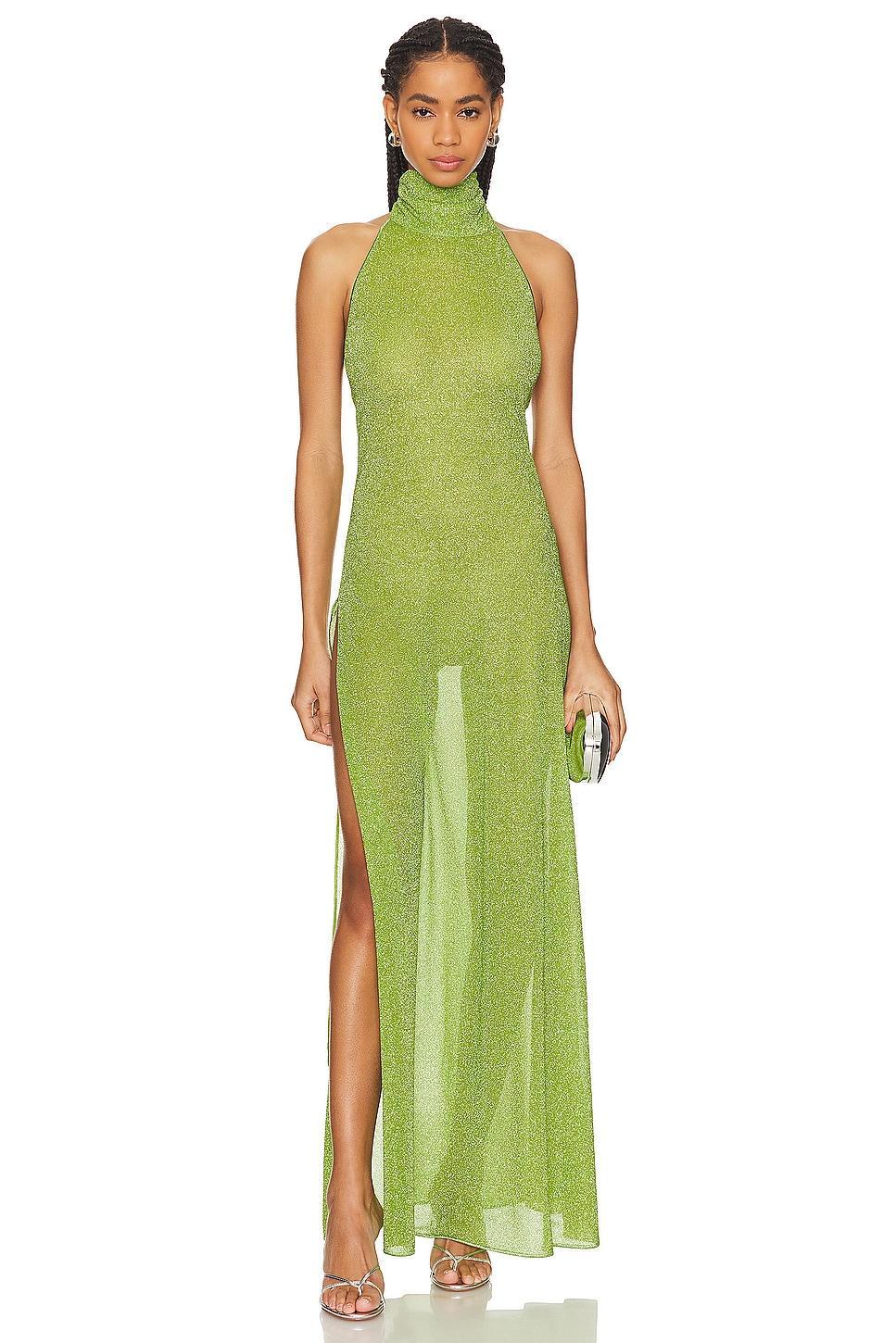 Lumiere Turtleneck Dress Oseree Product Image