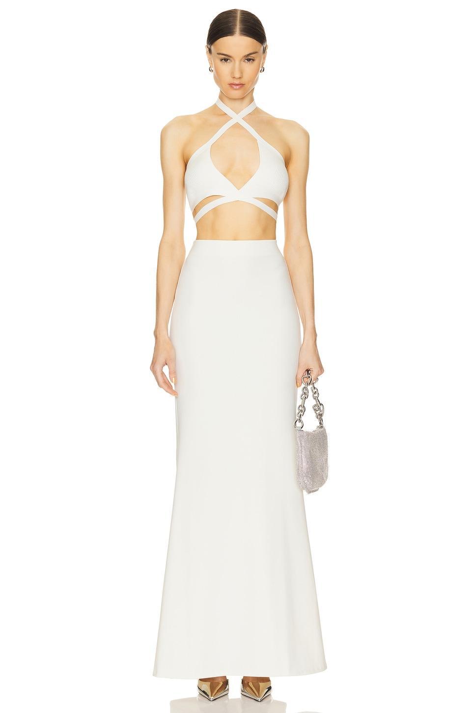 Stretch Maxi Skirt Lapointe Product Image