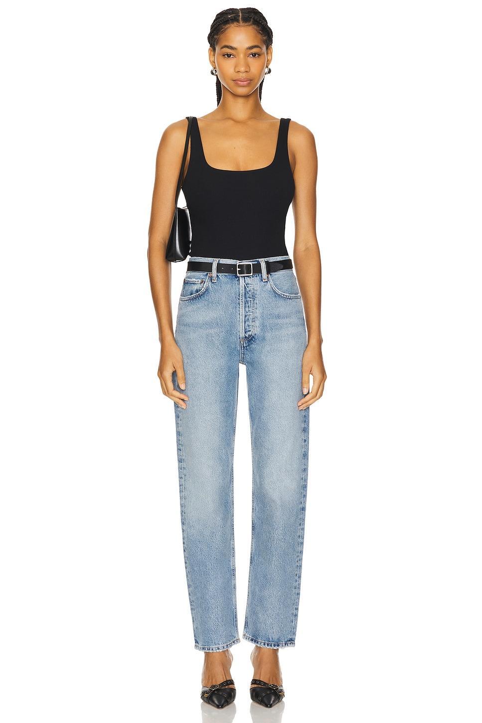 90s Pinch Waist High Rise Straight AGOLDE Product Image