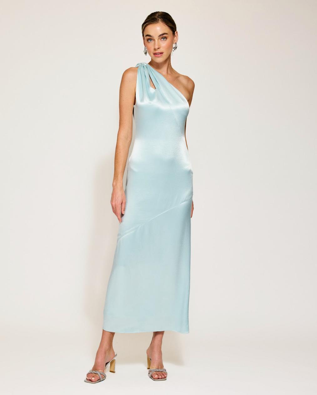Line & Dot | Daniella Dress | Mint Product Image