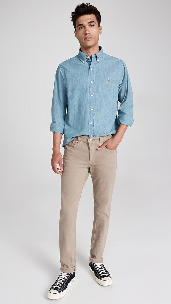 Polo Ralph Lauren Classic Fit Chambray Shirt | Shopbop Product Image