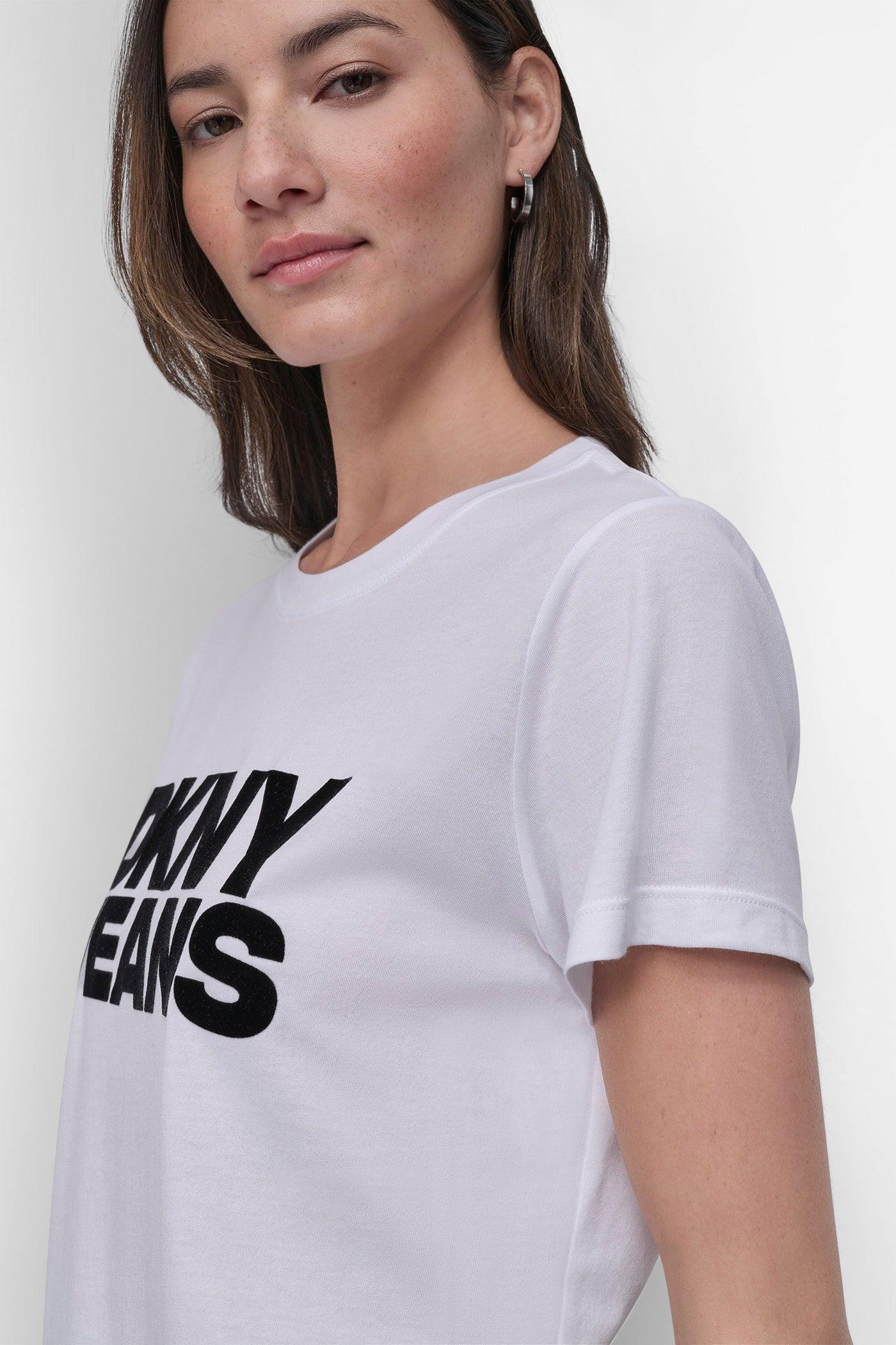 FLOCKED LOGO TEE Product Image