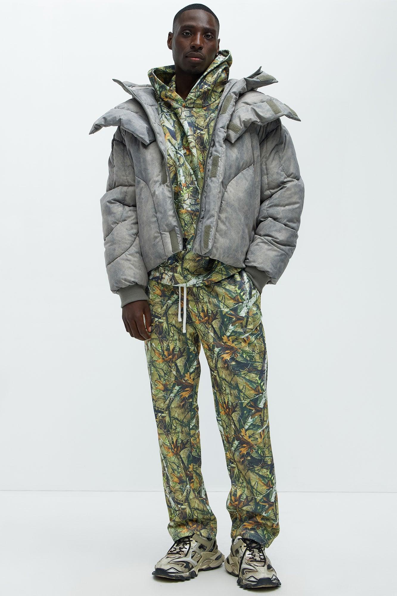 Deep Hills Camo Straight Sweatpants - Camouflage Product Image
