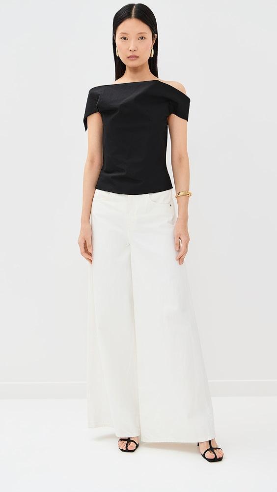 Rosie Assoulin Can't Bare It Top | Shopbop Product Image