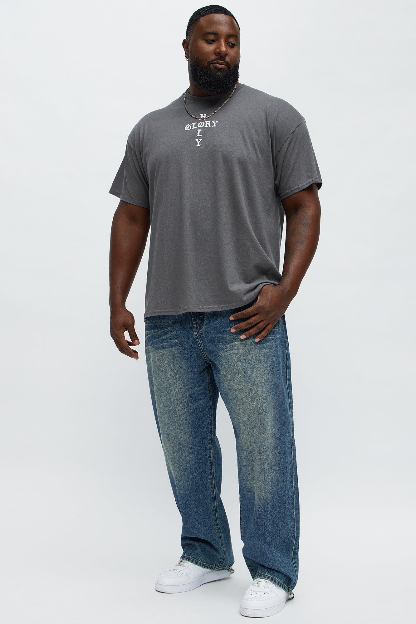 Holy Glory Short Sleeve Tee - Charcoal Product Image