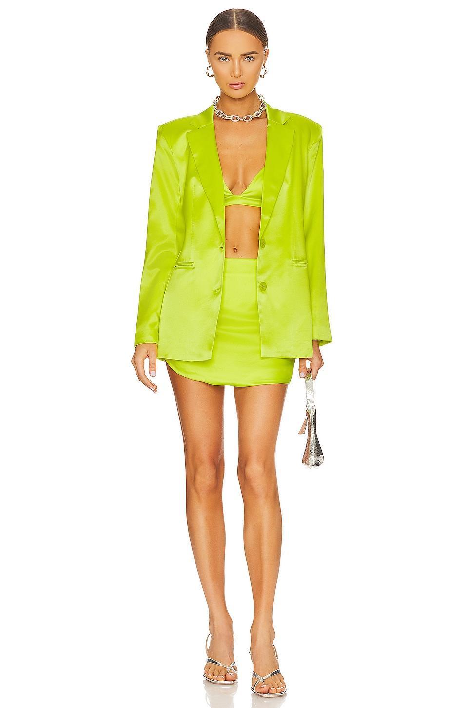 Sapo Silk Mini Skirt SER.O.YA Product Image